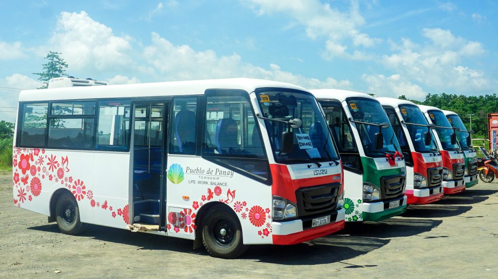 Modernized Public Utility Vehicles in Roxas City, Capiz, Philippines