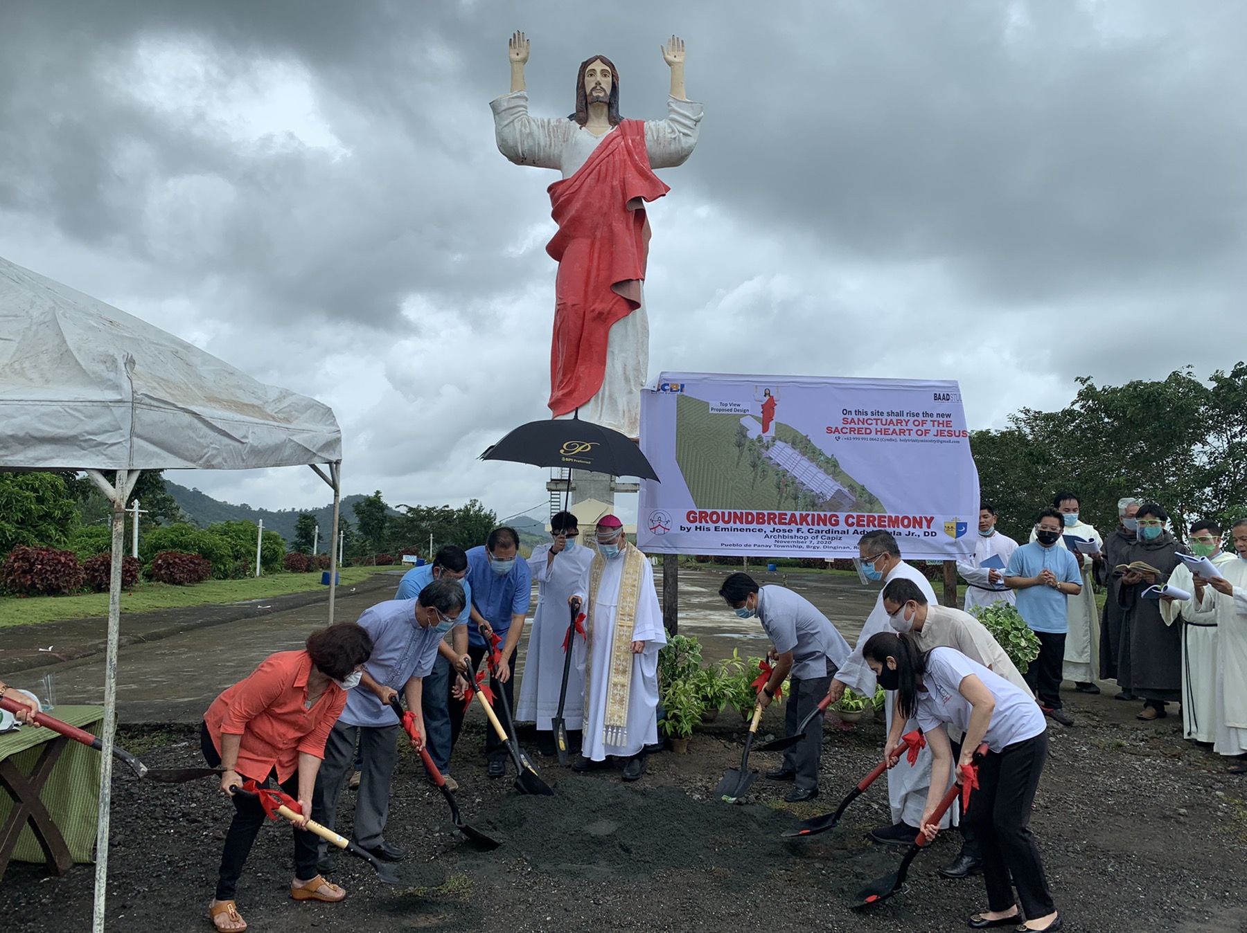 Church Groundbreaking in Capiz